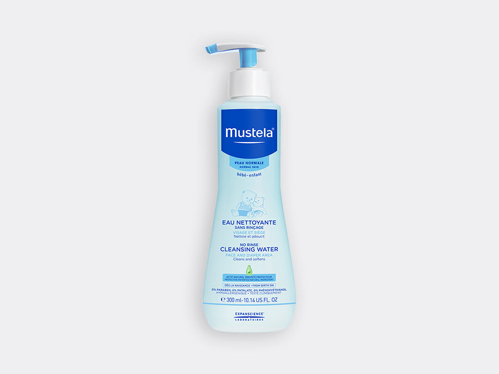 MUSTELA No-Rinse Baby Cleansing Water with Avocado 300ML
