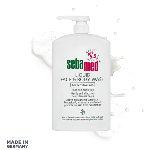 Sebamed Liquid Face & Body Wash 300ml