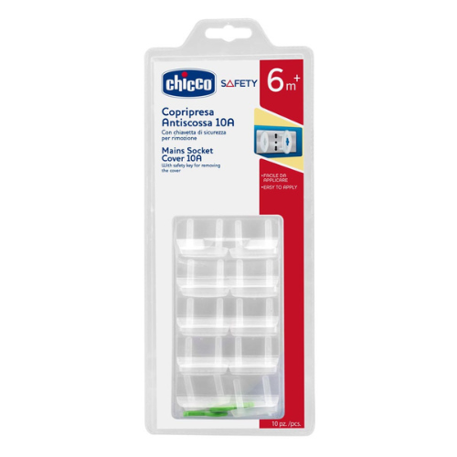 Chicco Main socket cover 10A 10pcs