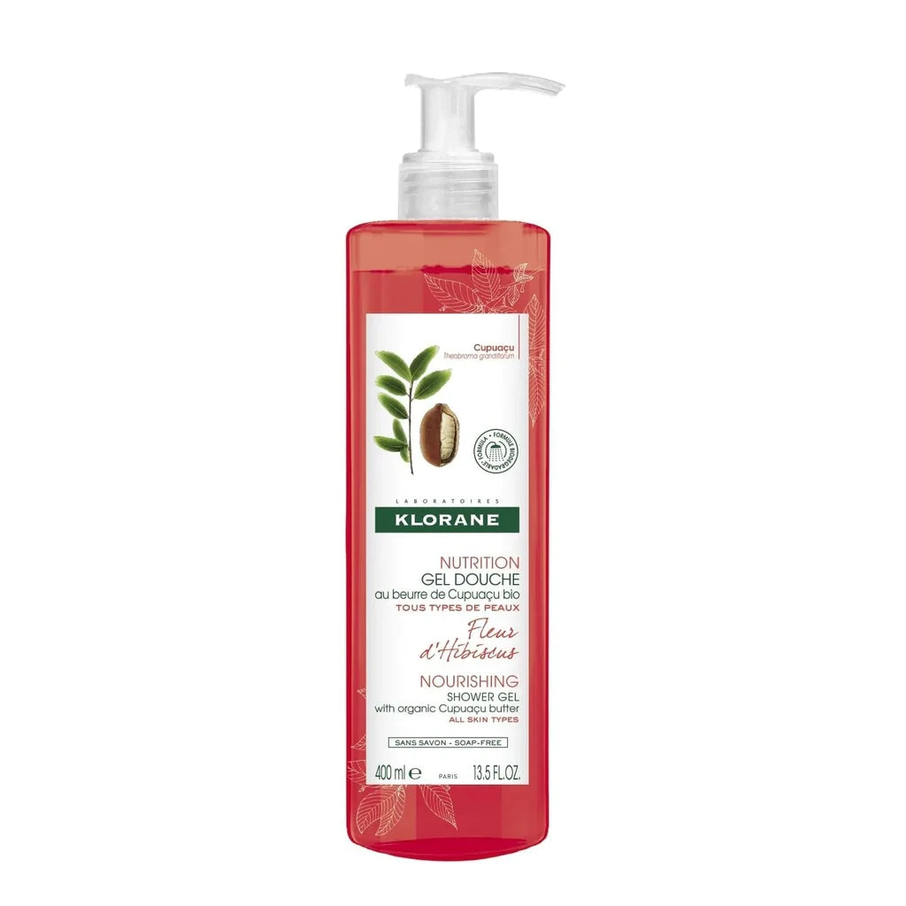 Klorane Gel douche Nutrition a fleur de d'Hibiscus 400ml