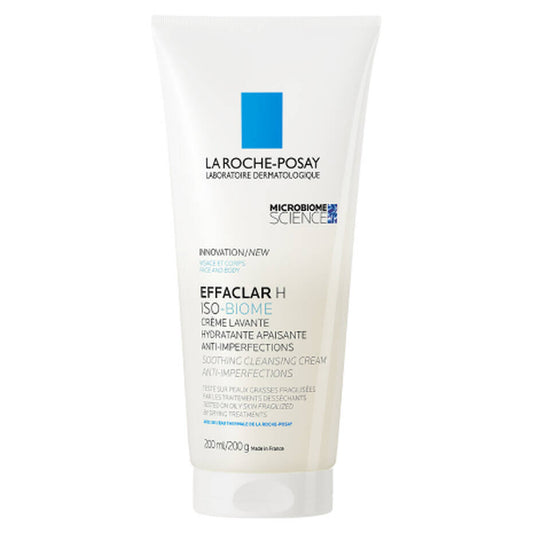 LRP EFFACLAR H ISO-BIOME SOOTHING CLEANSING CREAM 200ML