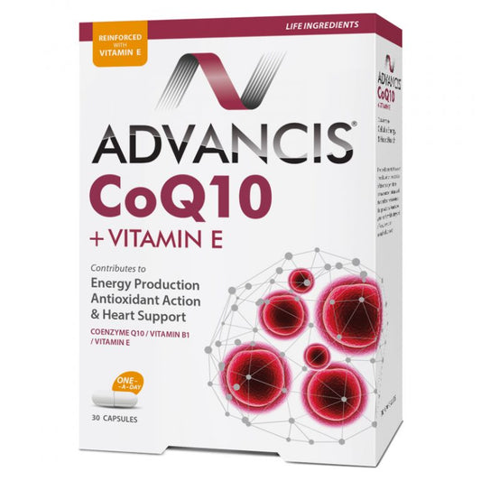 Advancis CoQ10 + Vitamin E 30 caps