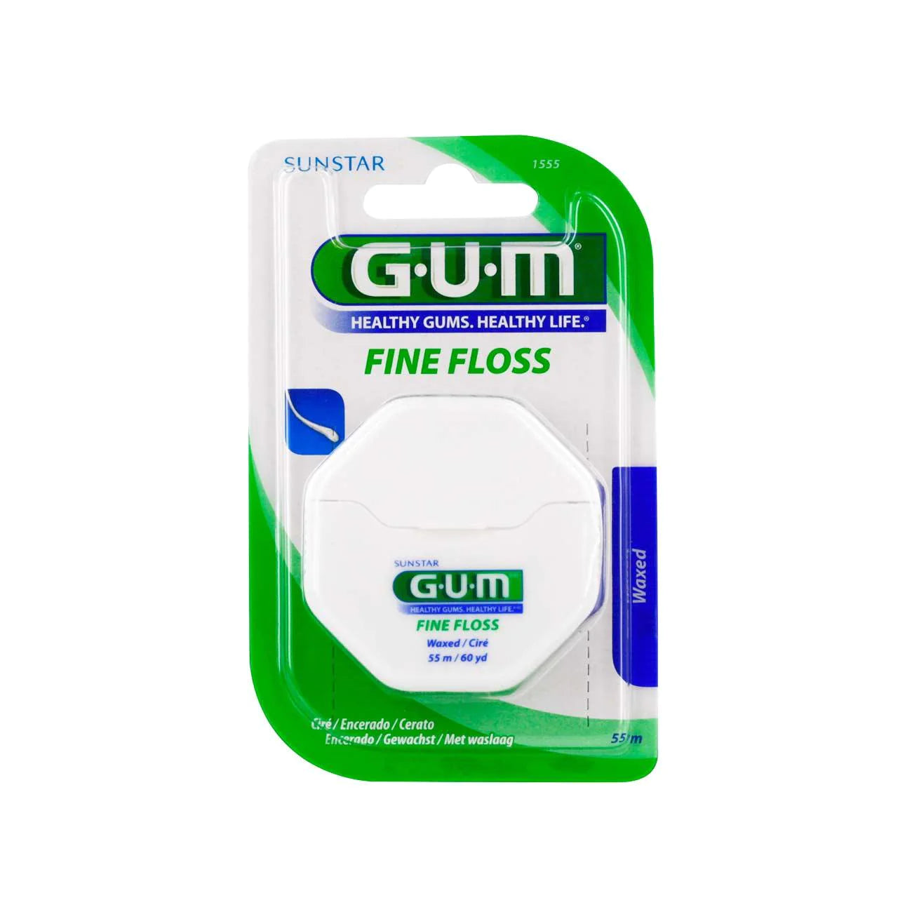 GUM fine floss waxed 1555