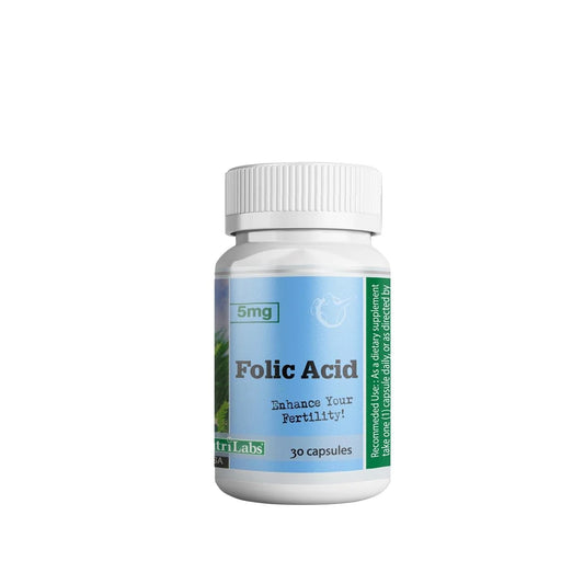 Nutrilab Folic Acid 30caps