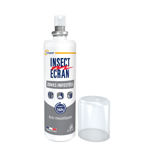 Insect ecran zones infestées