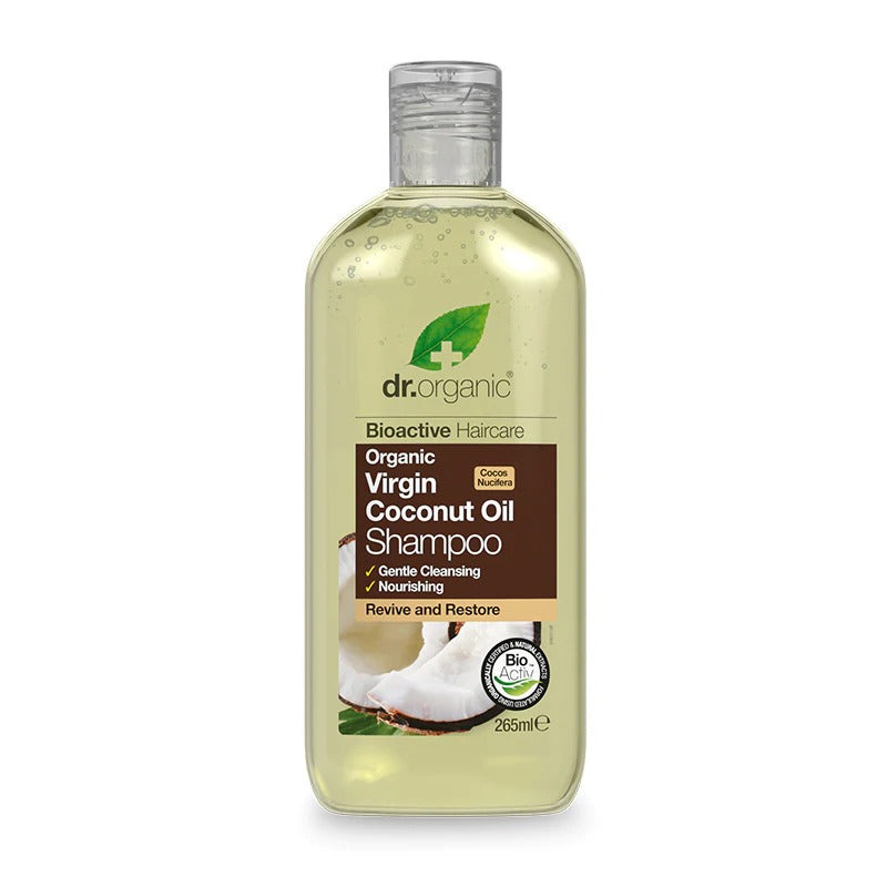 Dr. organic virgin coconut oil shampoo 265ml