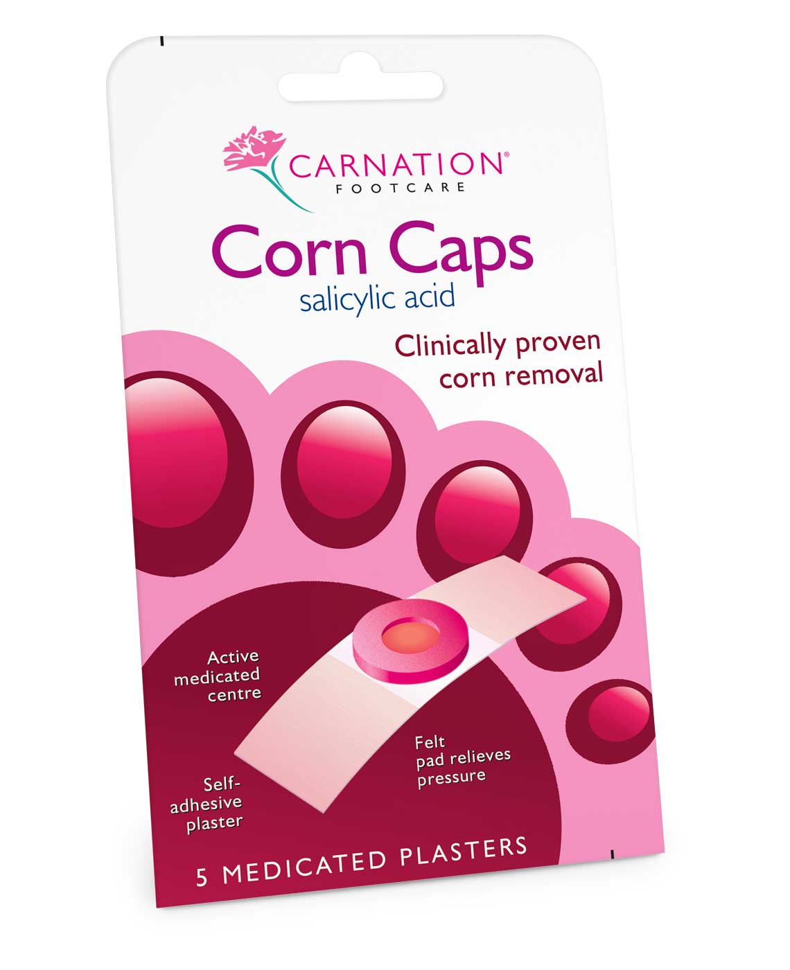 Corn caps carnation 5 medicated plasters