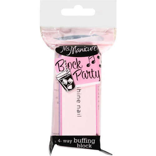 Ms Manicure block party 4 way buffing block