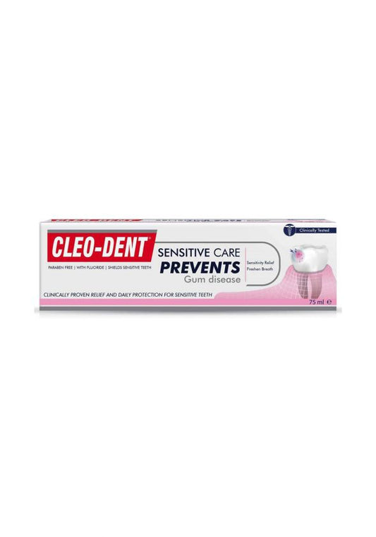 CLEO-DENT sensitive care prevents gum disease 75ml