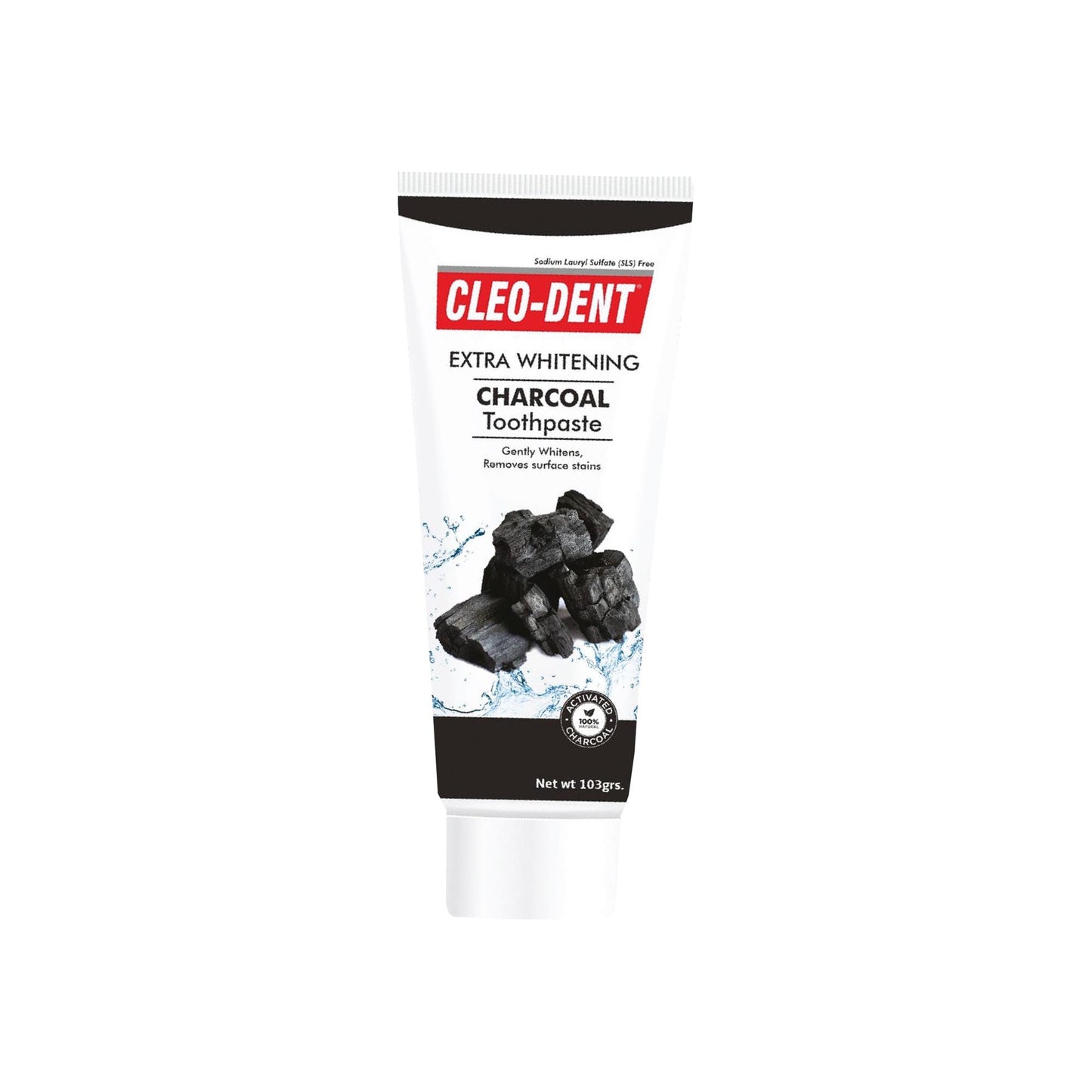 CLEO-DENT Extra whitening charcoal 103gr