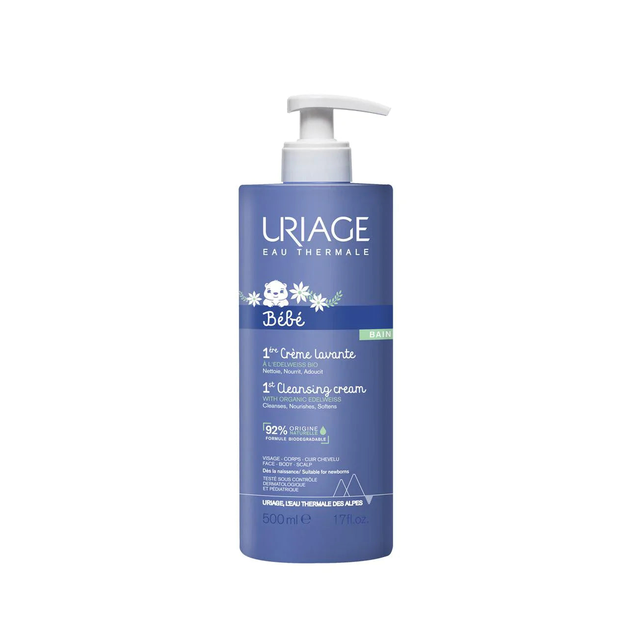 URIAGE BEBE 1st Cleansing cream - 500ML